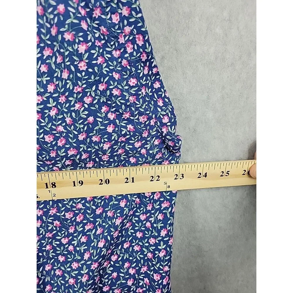 Fairlane & Sons 100% Cotton Blue Tiny Floral Long Sleeve Button Up Shirt Mens XL - Picture 8 of 12